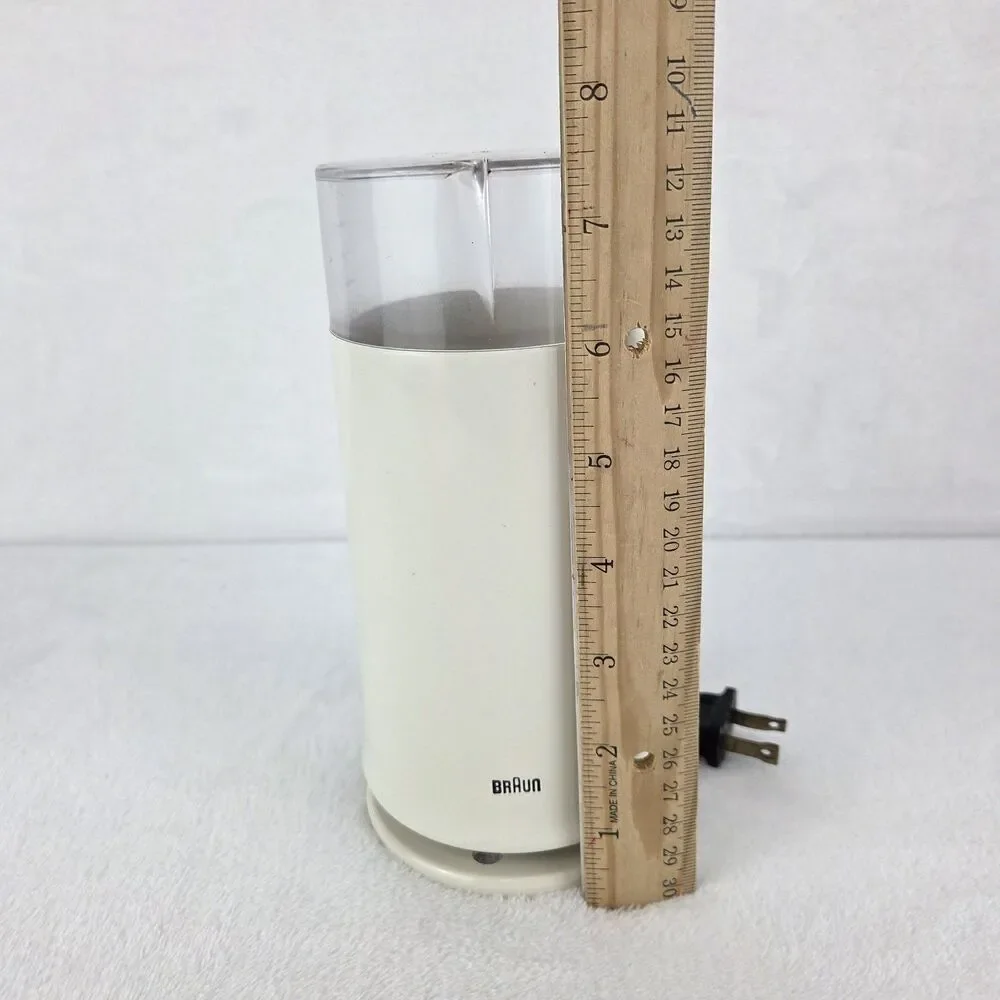 Braun KSM2 Coffee Grinder Type 4041 Electric Burr Mill White